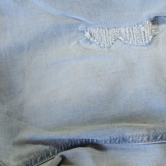 Justice Lightly Distressed Jeans Pant Girl's Size 14. - Picture 10 of 14